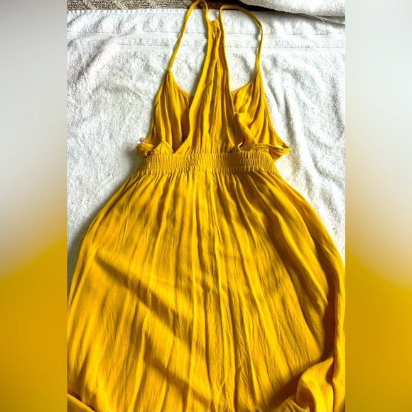 Forever 21 yellow sundress size M in excellent condition - Picture 3 of 3